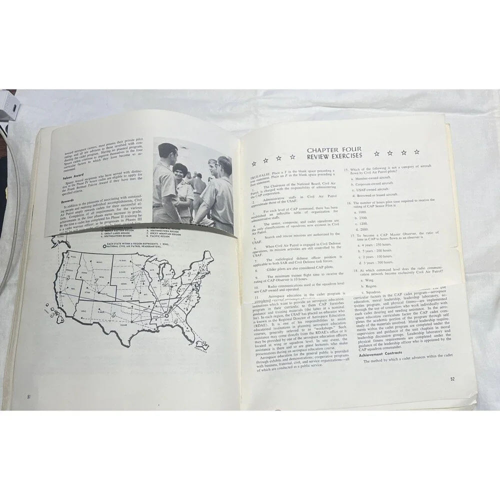 Civil Air Patrol Introduction Cap Manual 50-1 Military Training January 1958